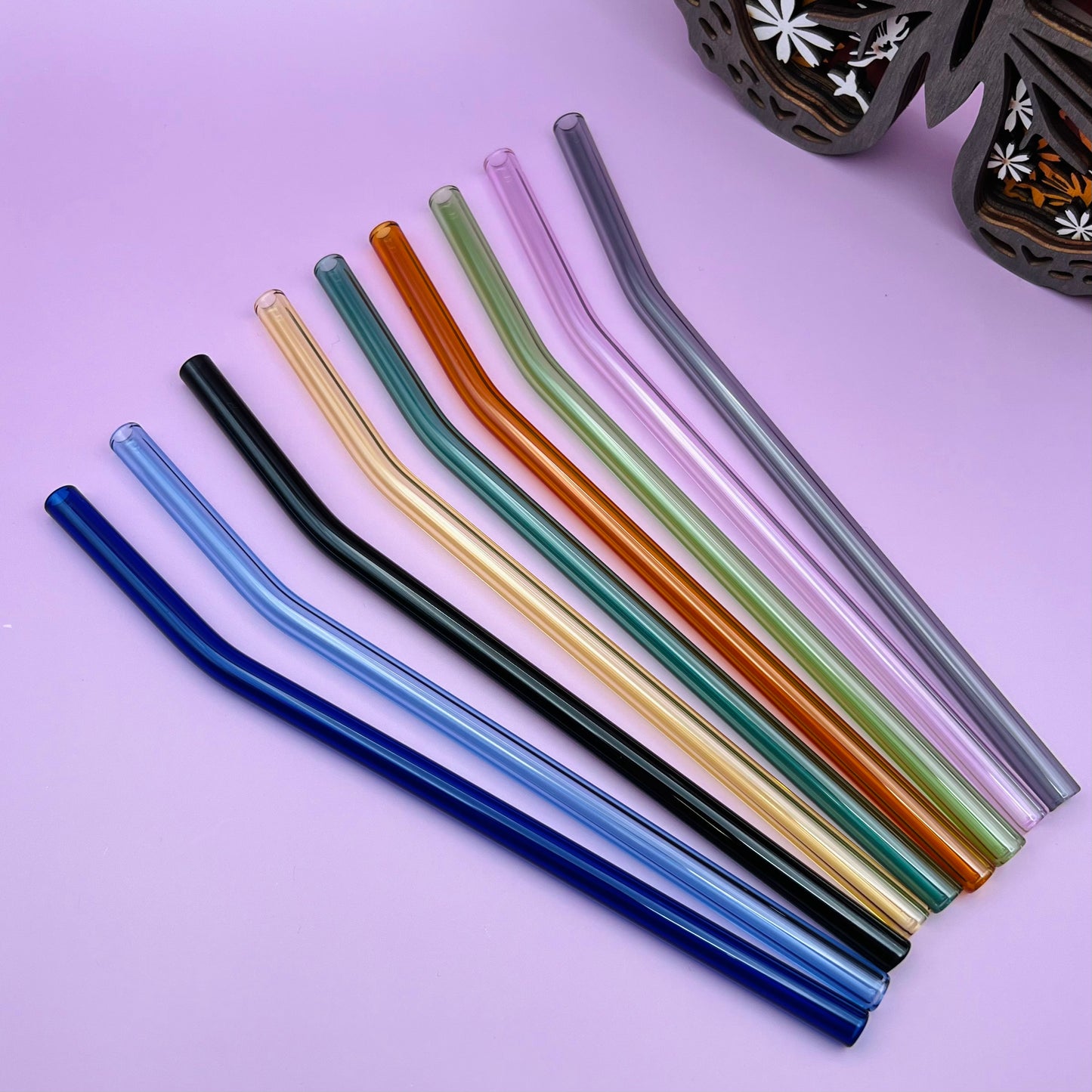 Bent Glass Straw